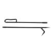 plplaaoo Heavy Duty Fire Poker Sturdy Steel Fireplace Poker Long Fire Pit Stick for Camping Outdoor Use Durable Fireplace Tool view 1