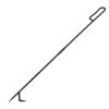 plplaaoo Heavy Duty Fire Poker Sturdy Steel Fireplace Poker Long Fire Pit Stick for Camping Outdoor Use Durable Fireplace Tool view 2