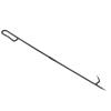 plplaaoo Heavy Duty Fire Poker Sturdy Steel Fireplace Poker Long Fire Pit Stick for Camping Outdoor Use Durable Fireplace Tool view 3