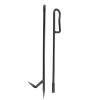 plplaaoo Heavy Duty Fire Poker Sturdy Steel Fireplace Poker Long Fire Pit Stick for Camping Outdoor Use Durable Fireplace Tool view 4