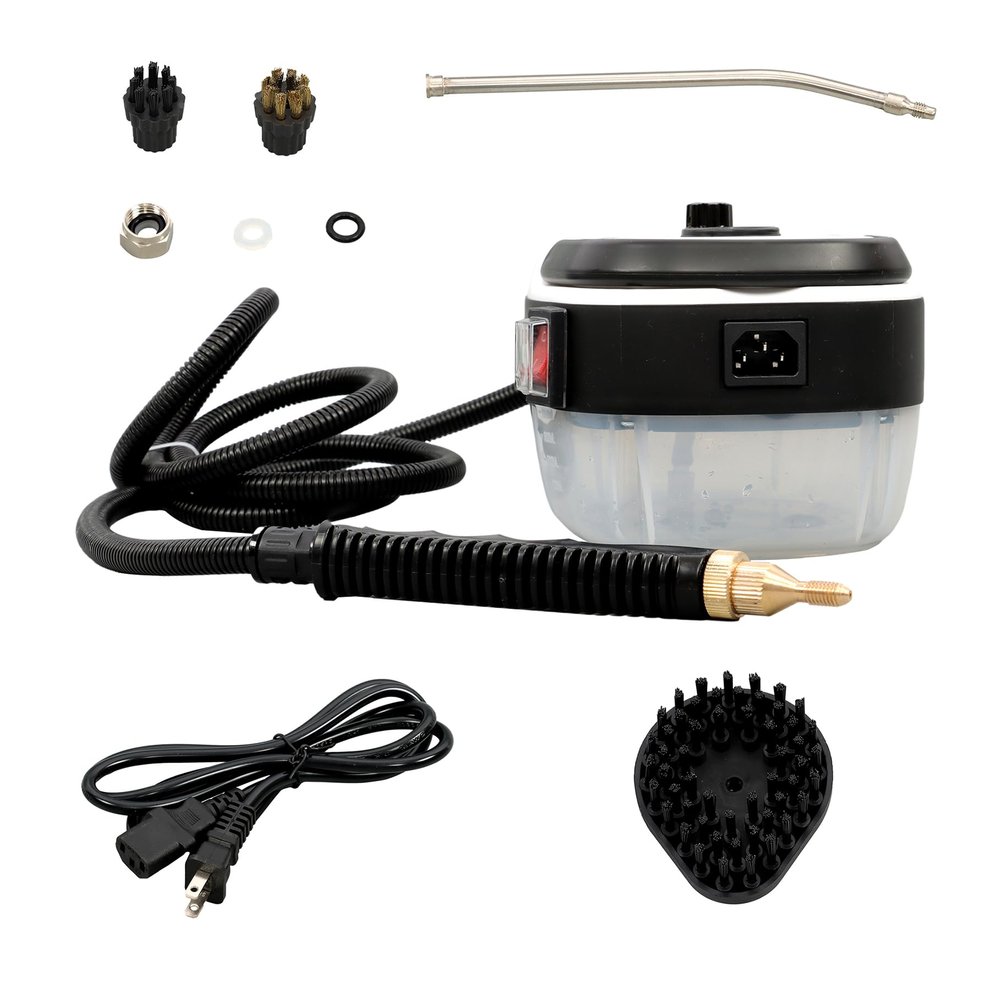 TJHSM 110V 2500W 1000ml White Small Portable Steam Cleaner