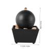 Desktop Mini Fountain Adornment with Fountain Effect for Tabletop Decor view 2