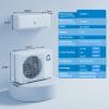 18000 BTU Mini Split Air Conditioner and Heater, 21 SEER2 Inverter System, 230V Ductless AC Unit for Rooms Up to 1250 Sq.Ft, with Remote, WiFi, Installation Kit view 2