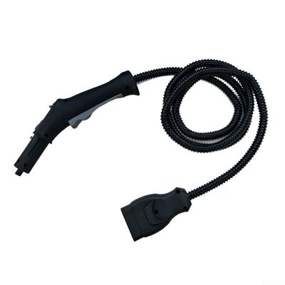 For Karcher Steam Cleaner Replacement Hose 4.322-046.0 4.322-047.0 Connection Handle With Switch,For SC5 SG4/4 Series Steam Cleaners 2.5M Black