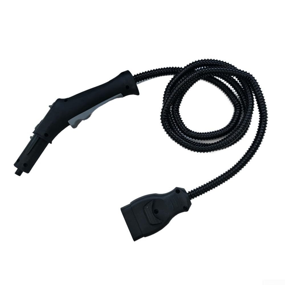 For Karcher Steam Cleaner Replacement Hose 4.322-046.0 4.322-047.0 Connection Handle With Switch,For SC5 SG4/4 Series Steam Cleaners 2.5M Black