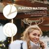 NIYANGLE 10pcs Vase Filling Branches, 5in Mini Craft Antlers Faux Twig Branch Antler Branches for Vase Artificial Dried Tree Branche Headband Artificial Dried Tree Branch Plastic (Beige) view 3