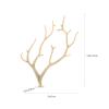 NIYANGLE 10pcs Vase Filling Branches, 5in Mini Craft Antlers Faux Twig Branch Antler Branches for Vase Artificial Dried Tree Branche Headband Artificial Dried Tree Branch Plastic (Beige) view 4