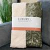 Addison Rugs ASB670 Taupe 50" x 70" Oversized Sherpa Throw Blanket, Machine Washable view 3
