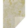 Addison Rugs ASB724 Gold 50" x 70" Oversized Sherpa Throw Blanket, Machine Washable view 2