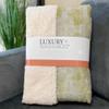 Addison Rugs ASB724 Gold 50" x 70" Oversized Sherpa Throw Blanket, Machine Washable view 3