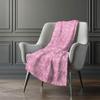 Addison Rugs ASB691 Blush 50" x 70" Oversized Sherpa Throw Blanket, Machine Washable view 4