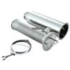 QASYKSLQ Elbow Fit 76mm Pipe x 3" Tri Clamp in-line Filter Strainer Homebrew SUS304 Stainless Steel 100mesh view 2