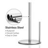 Paper Towel Holder Countertop, Stainless Steel, Silver, for Kitchen, Pantry, RV view 3