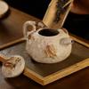 1 Pcs, Top Zisha, Purple Clay, Yi Xing Teapot, China Tea Set, Tea Cups Set, Fine China, Chinese Teapot, Teacup view 4
