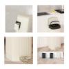 AEYSD-456 Trash and Recycling Bin Stainless Steel Foot-Operated Kitchen Trash Can 20L Large Simple Fashion Household Living Room Storage with Lid Garbage Bin Wastebasket with Lid view 3