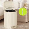 AEYSD-456 Trash and Recycling Bin Stainless Steel Foot-Operated Kitchen Trash Can 20L Large Simple Fashion Household Living Room Storage with Lid Garbage Bin Wastebasket with Lid view 4