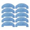 OUTIFUOSSR Mop Pad Cloth Kit Reusable Flat Dry Wet Mop Blue Cleaning Pads Compatible for D10 Robot Vacuum Parts view 1