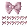 11 Pack Pink Bow Nylon Balloons for Birthday Decorations - large and small Foil Balloons for Bridal Shower, Shower, Bachelorette Theme Party Supplies view 1