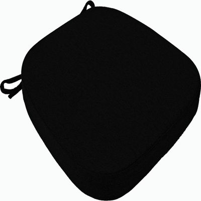 DOGACA Chair Cushions for Dining Chairs 1 2 4pack with Ties - U Shaped Seat Cushion - Non Slip Seat Pads for Living Room Kitchen Office Car Bleachers(6,1pc:43x42x3cm)
