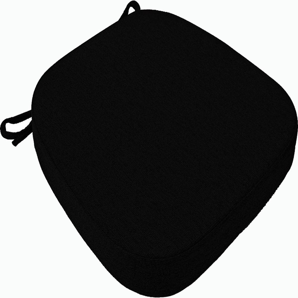 DOGACA Chair Cushions for Dining Chairs 1 2 4pack with Ties - U Shaped Seat Cushion - Non Slip Seat Pads for Living Room Kitchen Office Car Bleachers(6,1pc:43x42x3cm)