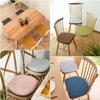 DOGACA Chair Cushions for Dining Chairs 1 2 4pack with Ties - U Shaped Seat Cushion - Non Slip Seat Pads for Living Room Kitchen Office Car Bleachers(6,1pc:43x42x3cm) view 3