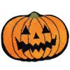 Meyrwoy Pumpkin Door Mat 15.8x23.6'' Imitation Cashmere Pumpkin Bath Mat with Spooky Anti-Slip Water Absorbent Halloween Bath for Bathroom Front Door, Home Decor view 1