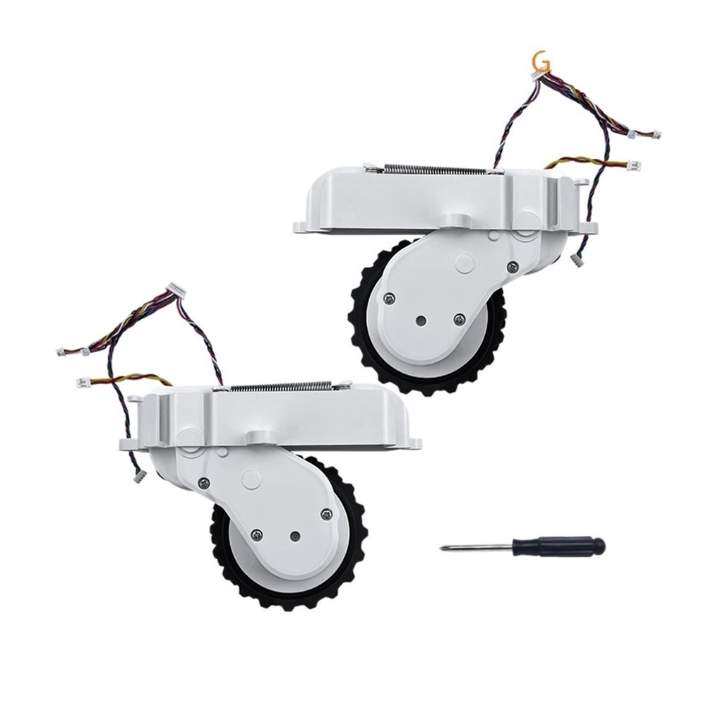 WQMEOR Compatible with Xiaomi Mijia STYTJ02YM /MVXVC01-JG. Compatible with Viomi V2 Pro. Vacuum Cleaner Accessories Wheel Replacement Robot Spare Parts