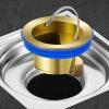 jiahesuw Shower Floor Drain Cores Sealing Floor Drain Backflow Preventer Toilet Floor Drain Deodorizing Cores Easy to Use view 4