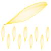 TOYANDONA 100 Set Yellow PE Mesh Produce Bags for Fruit and Toiletries view 1
