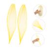 TOYANDONA 100 Set Yellow PE Mesh Produce Bags for Fruit and Toiletries view 3