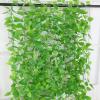 2 Pack Artificial Vine Plants - 95" Fake Hanging Greenery with 135 Leaves per Strand, Ultra-Dense Plastic Ivy Vines for Wall Decor (2.75" Leaves), Indoor Outdoor Fake Plants view 4