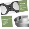 Angoily Stainless Steel Rotating Seasoning Bottle Rack Kitchen Organizer Storage Tray Desktop Spice Holder for Home Use view 4