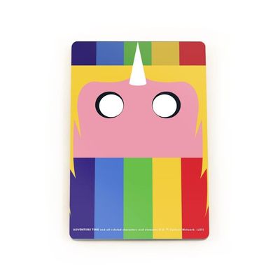 Adventure Time Lady Rainicorn 1.8 x 2.8 Rectangle Hardboard Refrigerator Magnet Officially Licensed Cartoon Network Collectible HBDMV055
