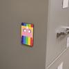 Adventure Time Lady Rainicorn 1.8 x 2.8 Rectangle Hardboard Refrigerator Magnet Officially Licensed Cartoon Network Collectible HBDMV055 view 3