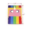Adventure Time Lady Rainicorn 1.8 x 2.8 Rectangle Hardboard Refrigerator Magnet Officially Licensed Cartoon Network Collectible HBDMV055 view 4