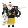 Santa's Workshop Inc 12" Appalachian State Proud Santa Santa view 1