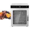Stainless Steel Fruit Freeze Dryer Machine, Food Dehydrator and Drying Cabinet, Large Capacity, for Jerky, Fruit, Meat, Beef(220v,12layer) view 1