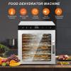 Stainless Steel Fruit Freeze Dryer Machine, Food Dehydrator and Drying Cabinet, Large Capacity, for Jerky, Fruit, Meat, Beef(220v,12layer) view 2