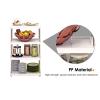 YNWDBY Kitchen Shelf Kitchen Storage Shelves Bookshelf Home Furniture Bathroom Shelves Savings Savings Organizers Estante para Cocina(4 Layers) view 3