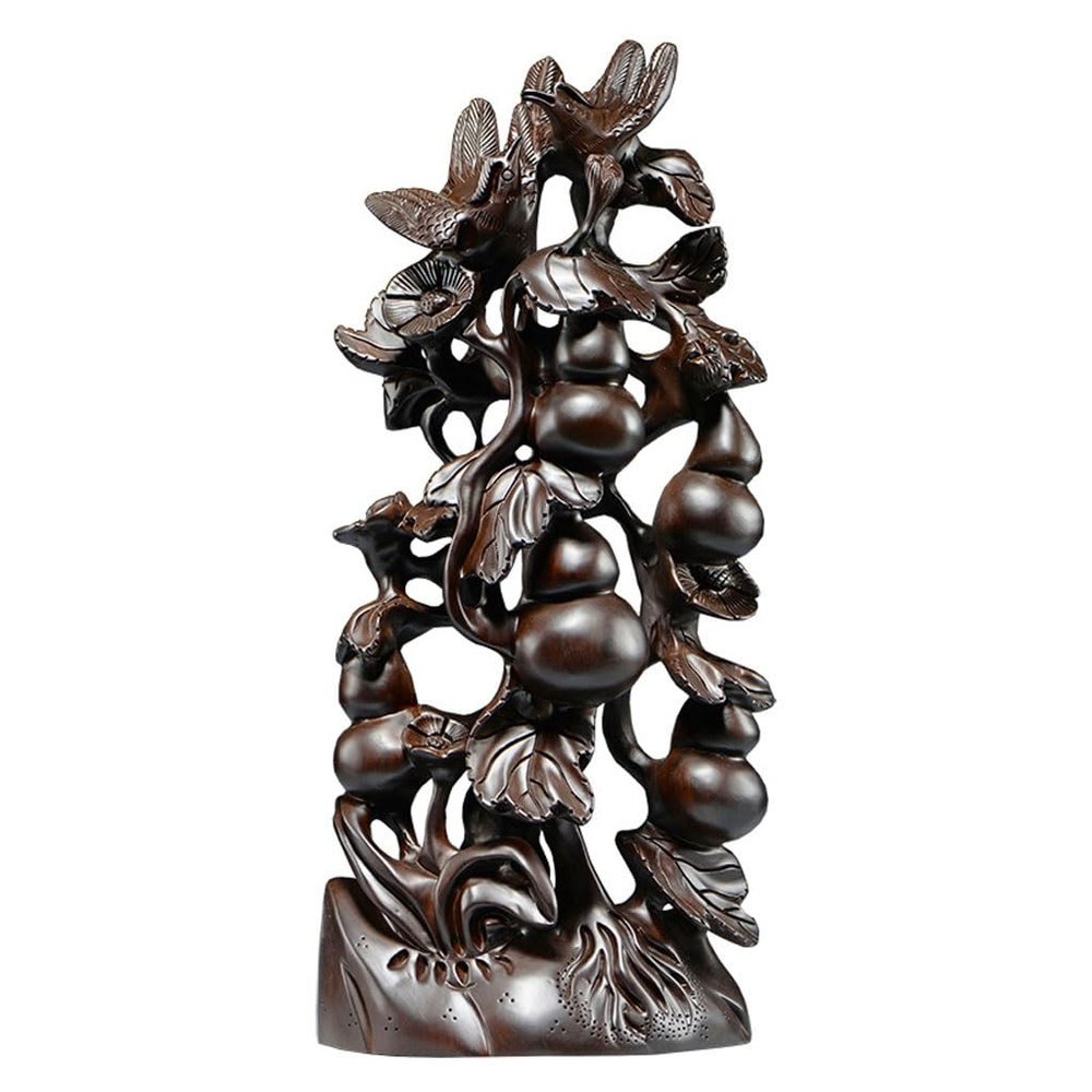 Chicken Bedroom Decor Wood Carving Root Carving Ornaments Carving Crafts Home Living Room Decorations Desk Decorations(19.68in)