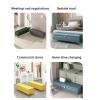 Modern Faux Leather upholstered storage bench with Large Storage Space for Rectangular Accent Bench Rectangular Leather Bench Modern End of Bed Storage bench with Safety Hinge Metal Legs(White,150*40* view 2