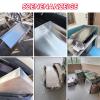 Air Conditioner Drain pan ac Drip pan ac Water Catcher 304 Stainless Steel 5cm Height Laundry Protector Garage Tray Prevents Outdoor air Conditioner from Leaking(30x60cm(12x24in)) view 2