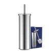 JWBSTUIW Stainless Steel Toilet Brush Holder Toilet Bowl Scrubber Brush with Stiff Bristles Modern Design Bathroom Tool Clean Accessories view 1