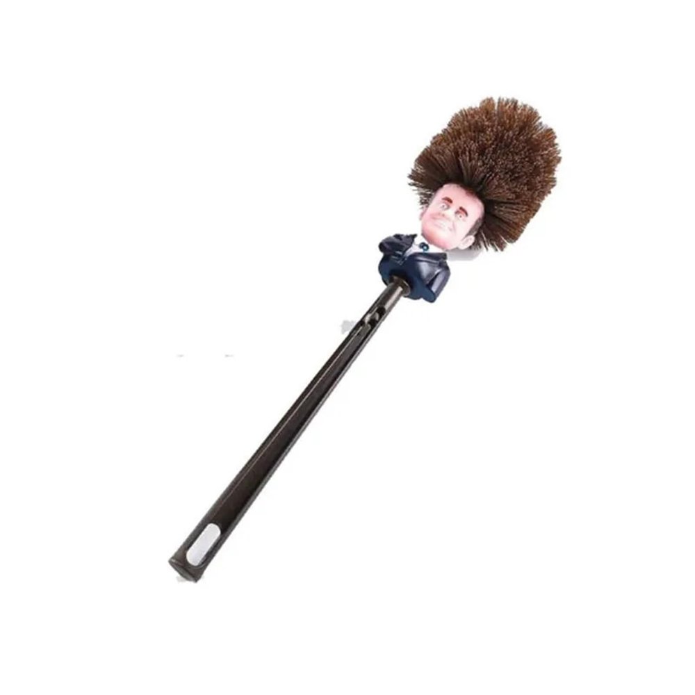 JWBSTUIW Toilet Brush Emmanuel Brosse WC Brosse de Toilette France Funny Gag Gift(Chocolate-1)