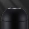 CAIMIAO Outdoor Trash can Large Trash Can Outdoor Stainless Steel Garbage Can with Removable Inner Bucket, Open Top Commercial Trash Bin Waste Container, 48L/12.6 Gallons Garbage can view 3