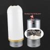 CAIMIAO Outdoor Trash can Large Trash Can Outdoor Stainless Steel Garbage Can with Removable Inner Bucket, Open Top Commercial Trash Bin Waste Container, 48L/12.6 Gallons Garbage can view 4