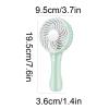 SUREK Lightweight Tabletop Handheld Portable Fan Rechargeable Portable Fan Portable Fan with Base Multifunctional Portable Fan Powerful view 2