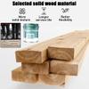 6 Pack No-Drill Wood Room Divider, Floor-to-Ceiling Decorative Privacy Screens, Adjustable Wall Partition Slats for Room Separation, Stylish Space Divider Columns view 3