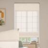 Persilux No Drill LightFiltering Roman shades for Windows,Cream,43.5"Wx48"H view 1