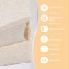 Persilux No Drill LightFiltering Roman shades for Windows,Cream,43.5"Wx48"H view 3